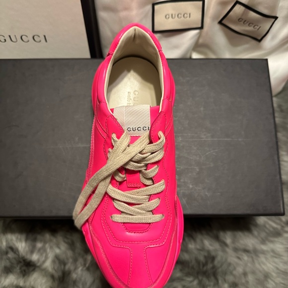 Gucci Rhyton Sneakers Size EU 37 - Picture 5 of 6